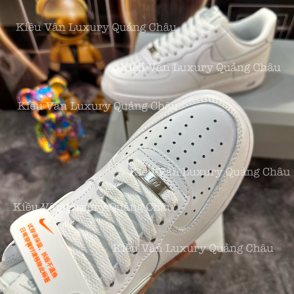 Giày Thể Thao Nikee Air Forcee 1 Loww 'Whitee Greyy' DV0788-1000,Giày Af1 Full Trắng Đế Xám Hàng Cao Cấp