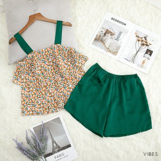 [O] VIBES Đồ bộ 2 dây mặc nhà 2L Straps Set