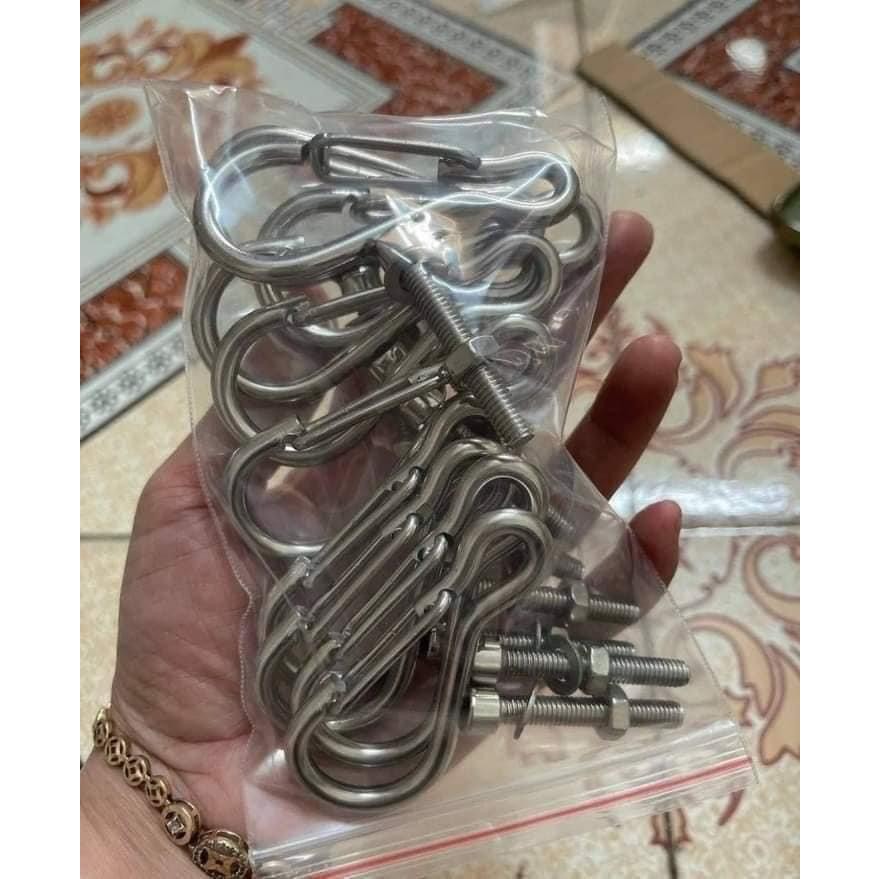 Móc treo đồ xe máy inox cực đẹp