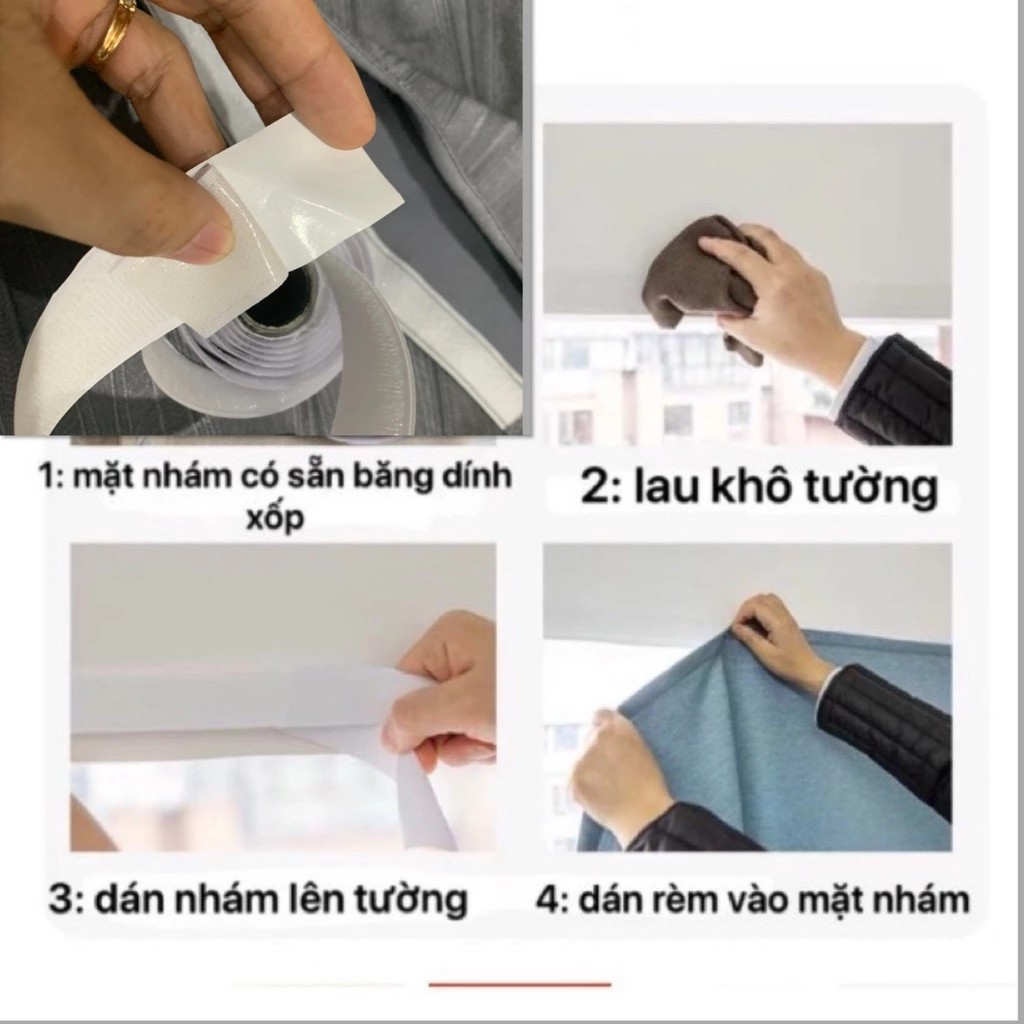 Rèm Dán Tường Xã Kho Do Vải Cắt Dư Shop May Bán Giá Rẽ