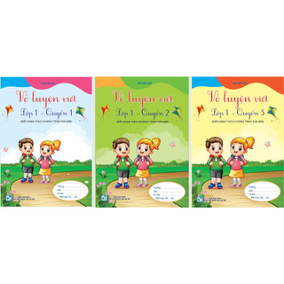 Combo vở luyện viết lớp 1 trần diệu linh