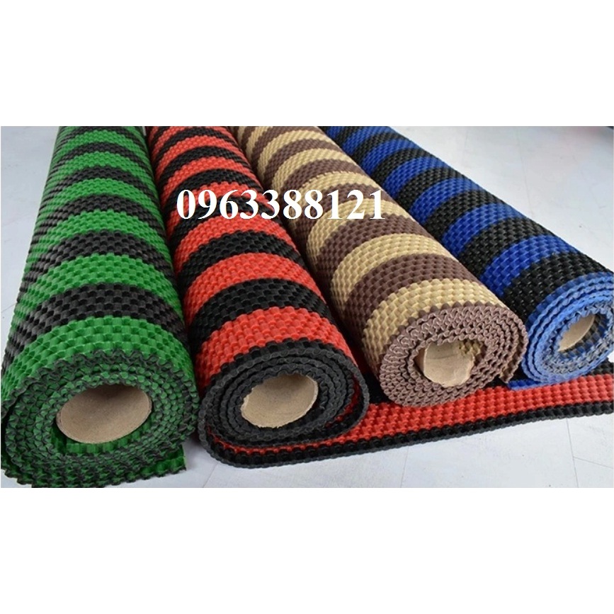 Thảm nhựa trải sàn ô tô dày 5mm có gân hình giọt nước