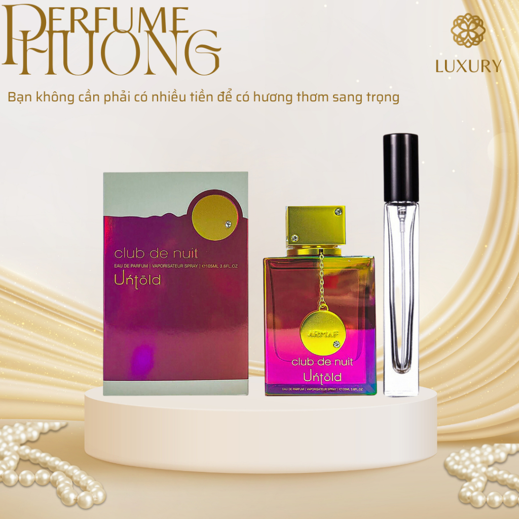 🎁  Nước hoa Unisex Armaf Club De Nuit Untold  🎁