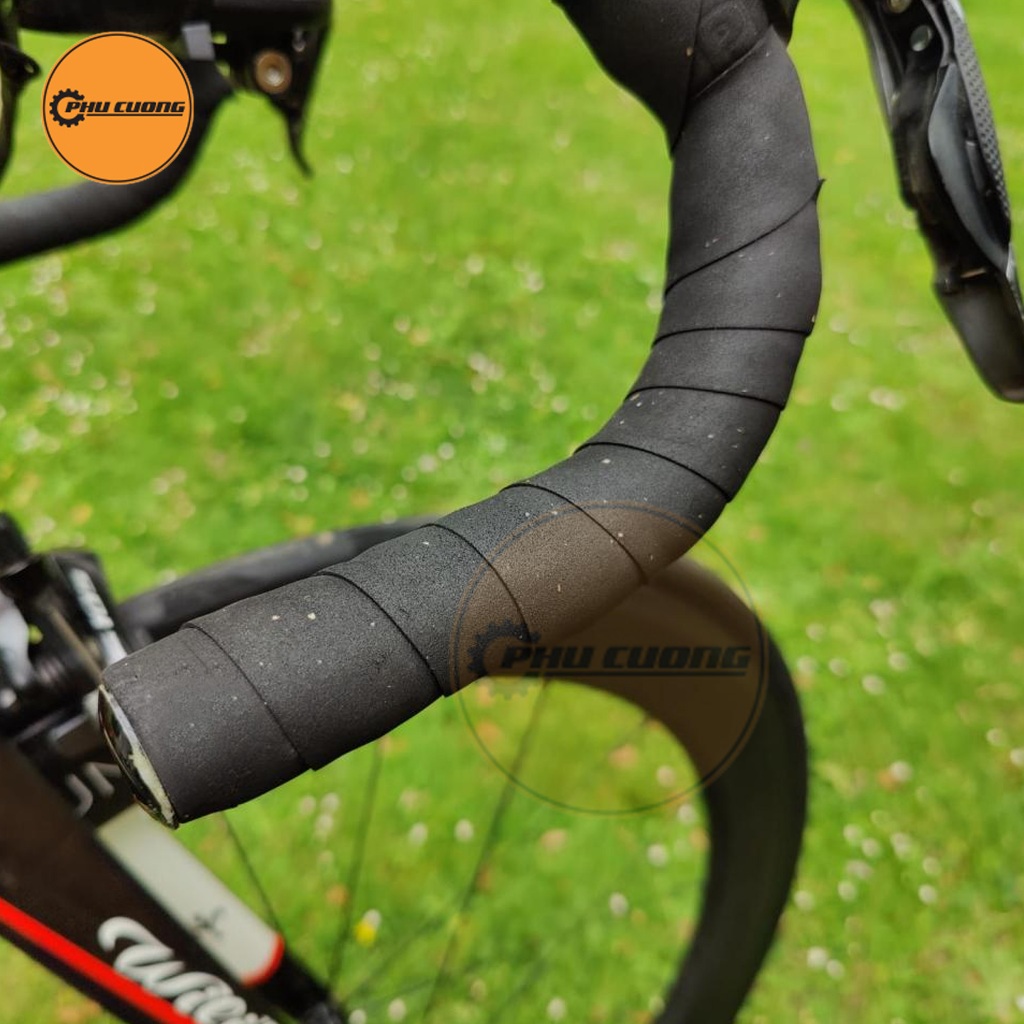 Dây quấn ghi đông EVA cho xe đạp Road & Fixed-Gear - Chất liệu mút  siêu mềm và chống trượt tay