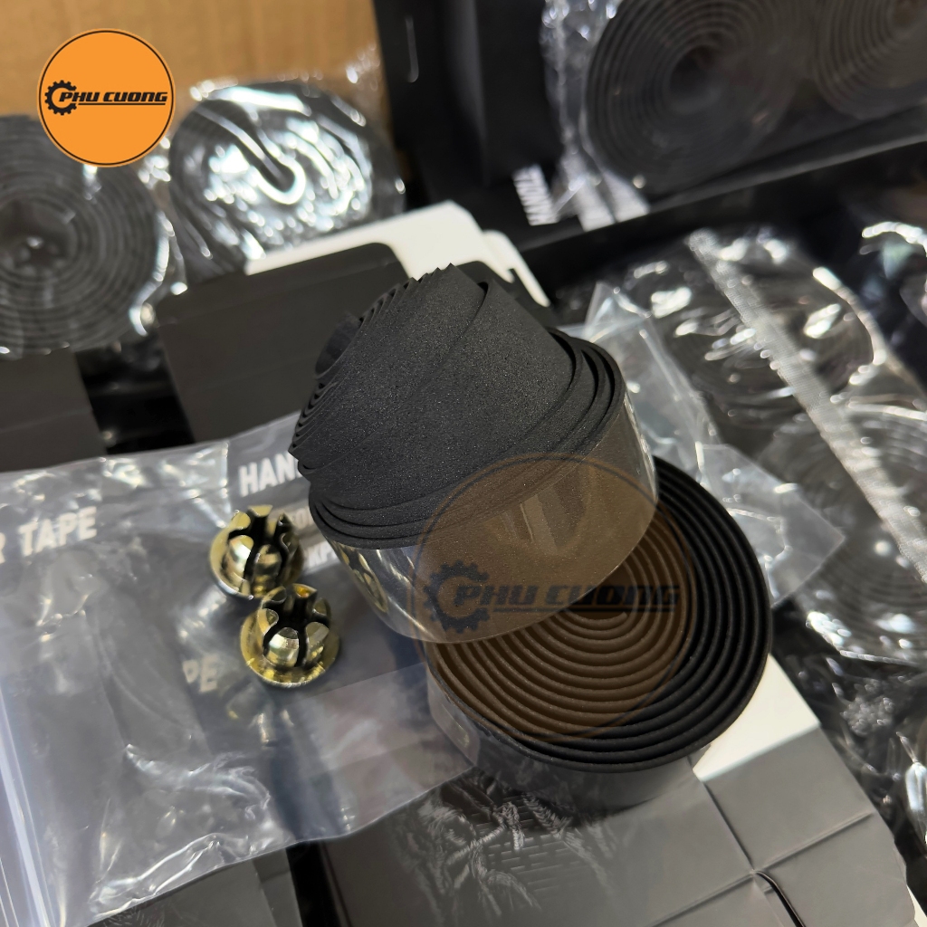 Dây quấn ghi đông EVA cho xe đạp Road & Fixed-Gear - Chất liệu mút  siêu mềm và chống trượt tay