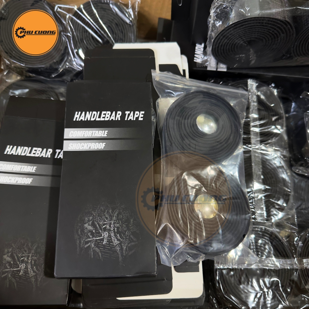 Dây quấn ghi đông EVA cho xe đạp Road & Fixed-Gear - Chất liệu mút  siêu mềm và chống trượt tay