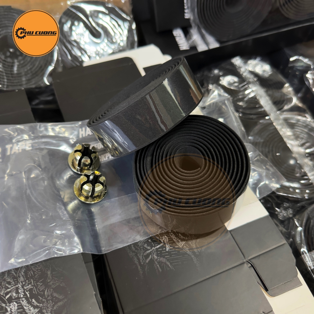 Dây quấn ghi đông EVA cho xe đạp Road & Fixed-Gear - Chất liệu mút  siêu mềm và chống trượt tay