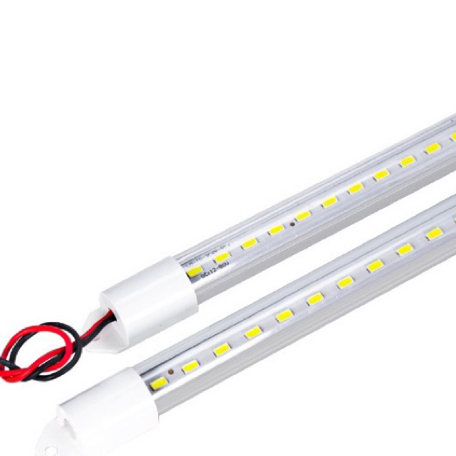 Đèn led trần, đèn cabin, đèn xe khách có công tắc điện 12v 24v dài 33cm, 50cm