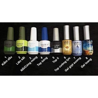 Vinimay Base,Top,Top lì,cứng móng(hàng dập thương hiệu nổi trên nắp chai)