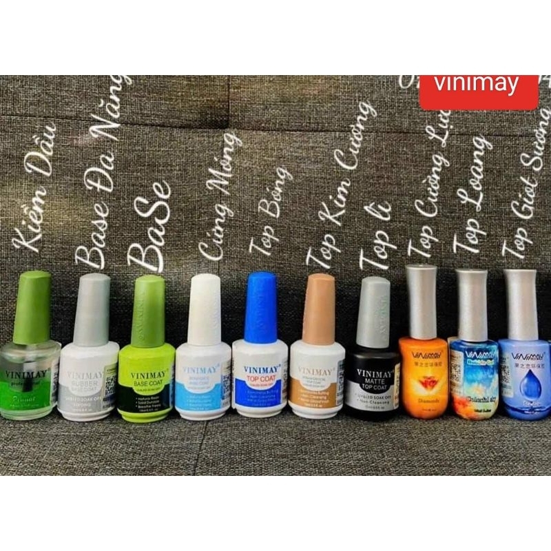 Vinimay Base,Top,Top lì,cứng móng