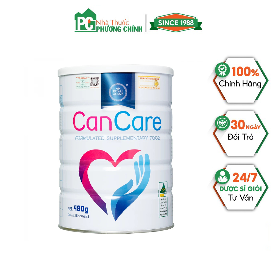 Sữa Hoàng Gia Úc Royal Ausnz Cancare Chuyên Biệt Cho Bệnh Nhân Ung Thư (Hộp 16 Gói)