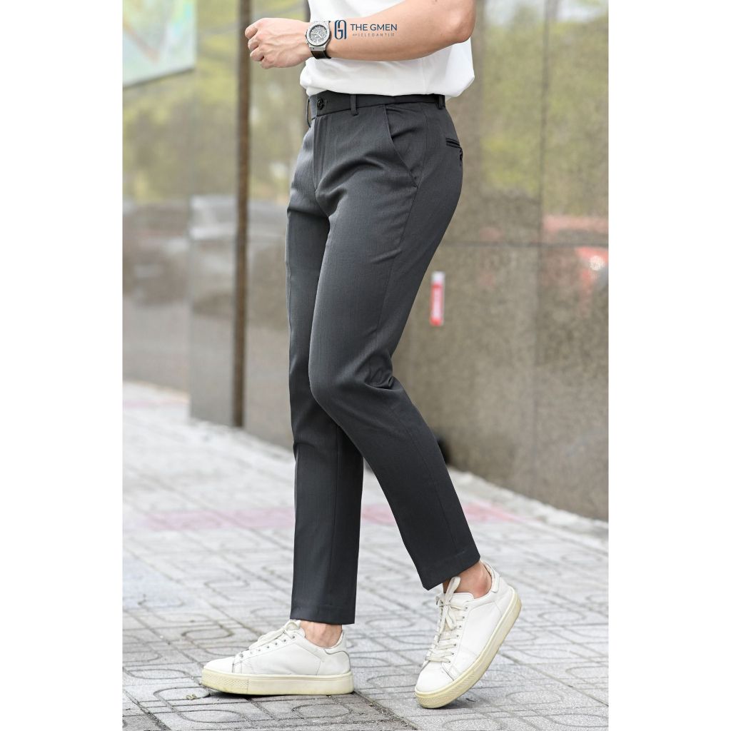 Quần âu siêu co giãn nam X23 DAILY TROUSER vải cao cấp, form Slimfit -  THE GMEN ELEGANT EST 2017