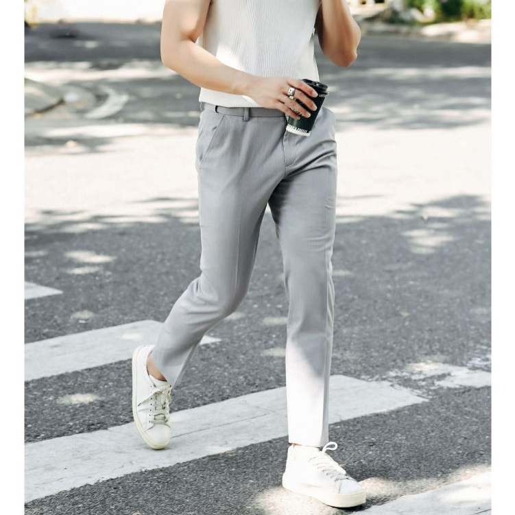 Quần âu siêu co giãn nam X23 DAILY TROUSER vải cao cấp, form Slimfit -  THE GMEN ELEGANT EST 2017