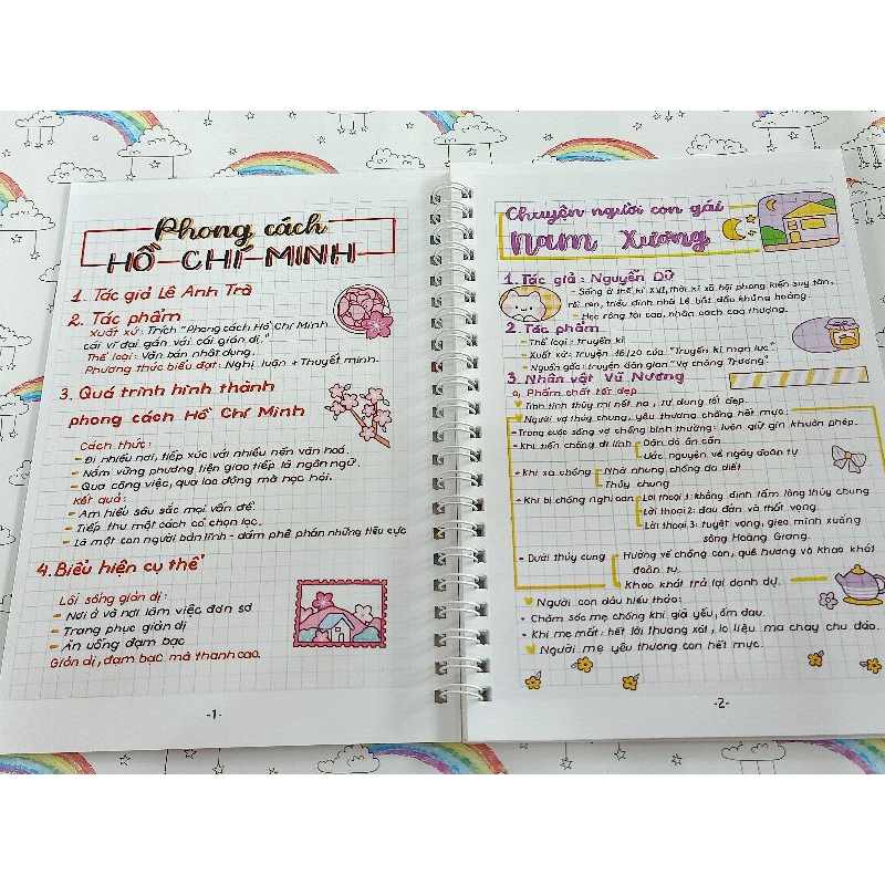 Sổ lò xo Takenote Toán - Văn 9