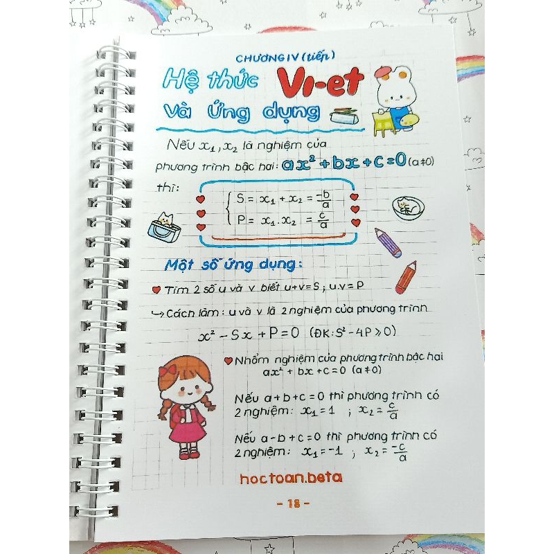 Sổ lò xo Takenote Toán - Văn 9