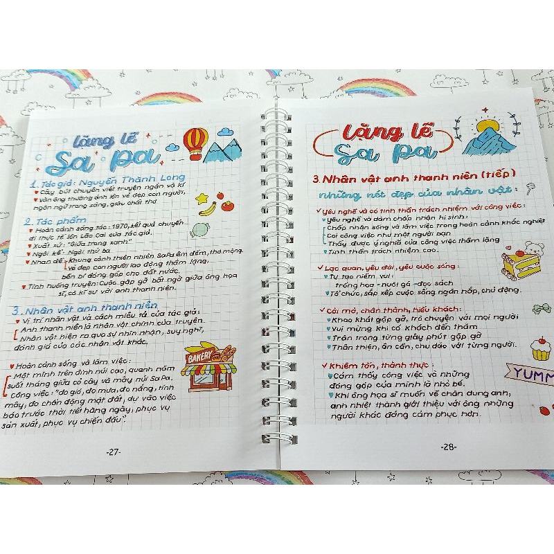 Sổ lò xo Takenote Toán - Văn 9