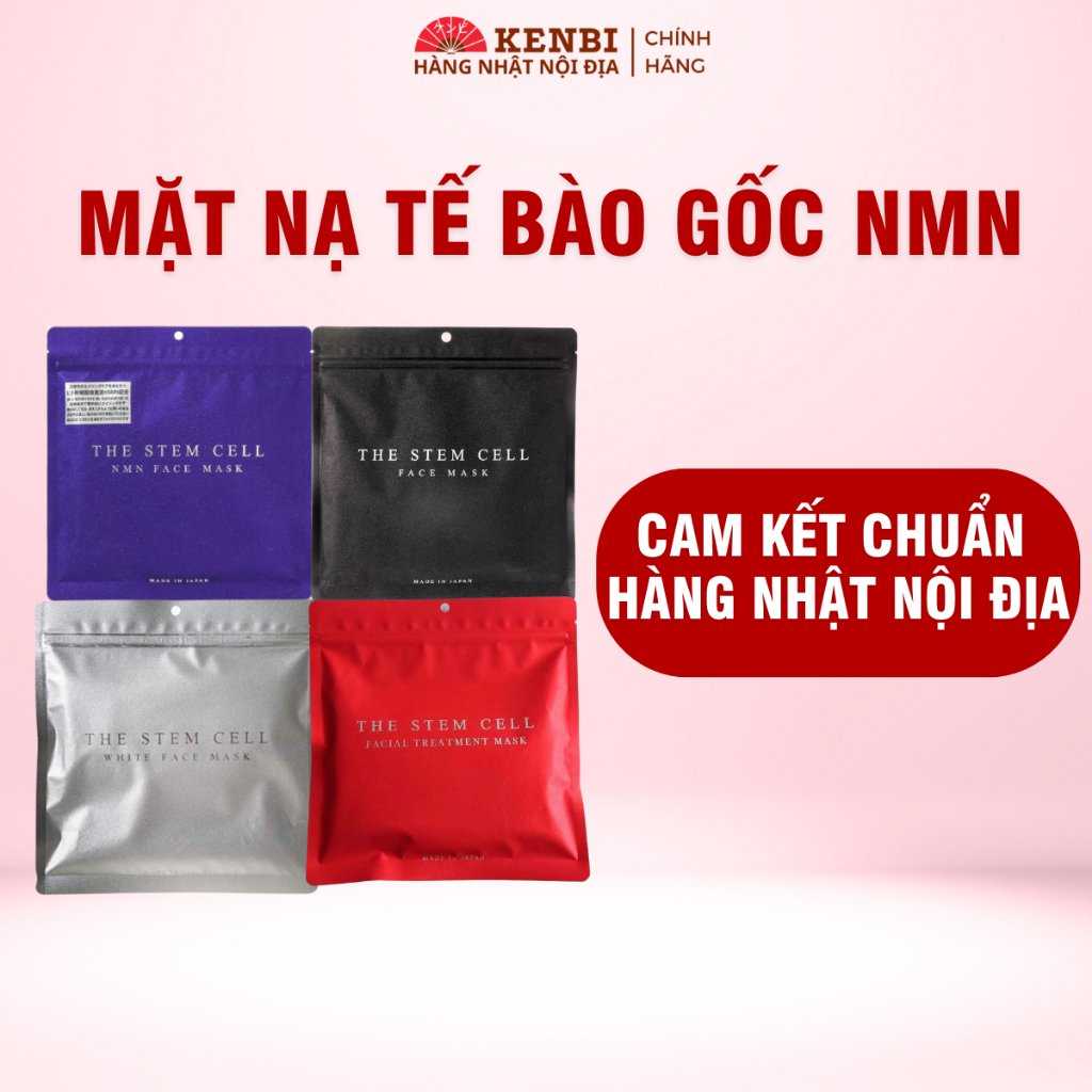 Mặt nạ NMN The Stem Cell Chuẩn Nhật nội địa 30 miếng