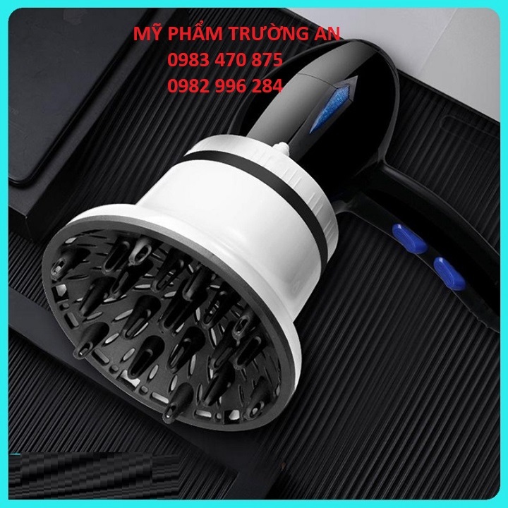 Loa sấy tóc xoăn đa năng, đầu ống sấy tóc xoăn to đa năng