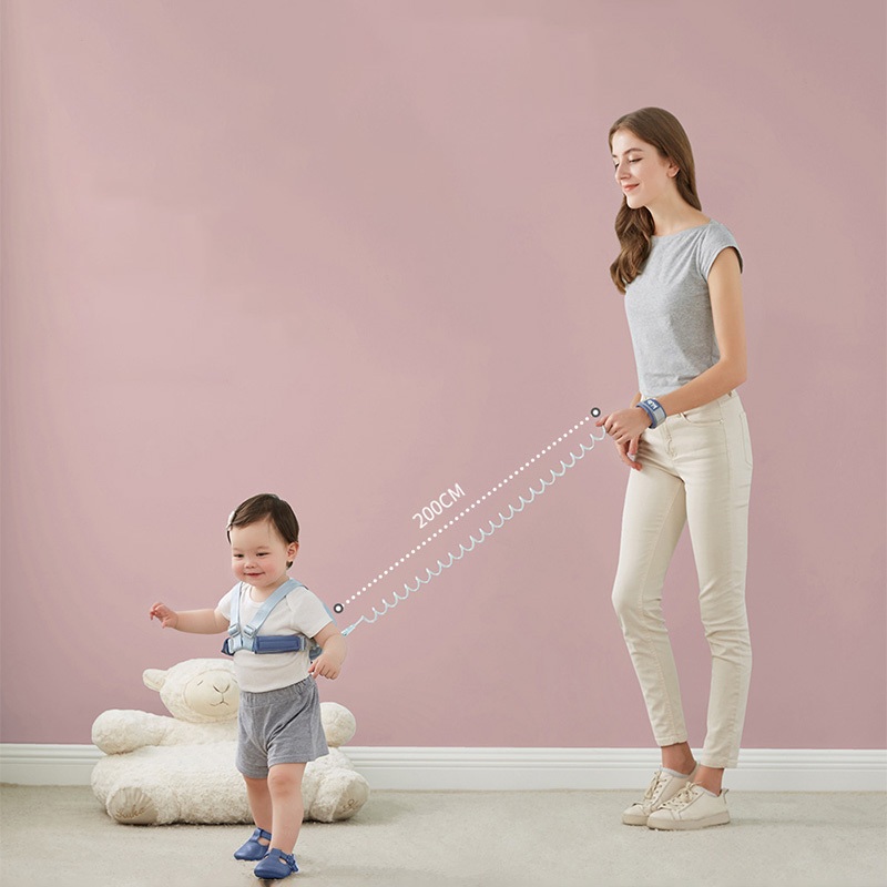 Ba lô chống thất lạc KUB có dây đeo tay dẫn trẻ em, dây đeo tay giữ trẻ em, dây đeo tay chống thất lạc cho bé