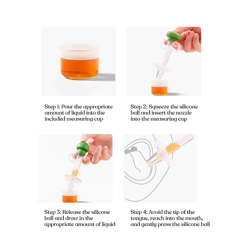 Bình uống KUB chống sặc cho trẻ sơ sinh dạng ống nhỏ giọt