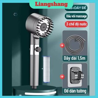 Vòi hoa sen vòi sen tăng áp cao cấp , hỗ trợ tăng lực nước, vòi massage tăng lực nước