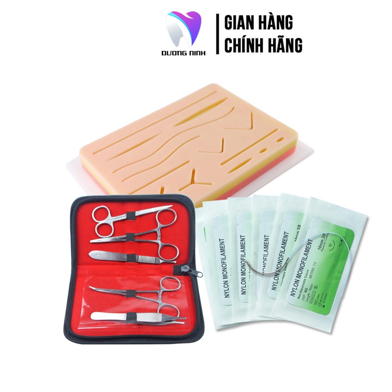 Bộ tiểu phẫu cho sinh viên tập khâu da hàng cao cấp ST11