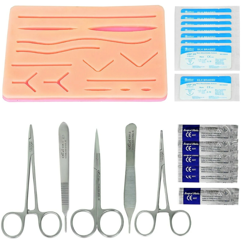 Bộ tập khâu da tiêu phẫu cho sinh viên y ST12