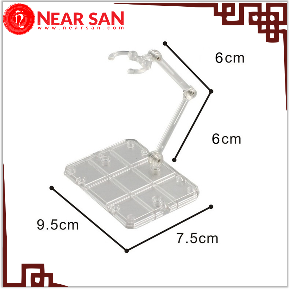 giá đỡ mô hình, đế action base trưng bày gundam, shf, figma, hg, rg, mse