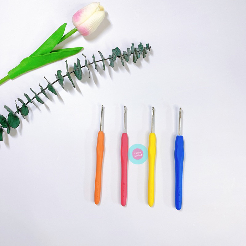 Kim móc len cán dẻo, nhựa mềm, dễ sử dụng cho người mới học