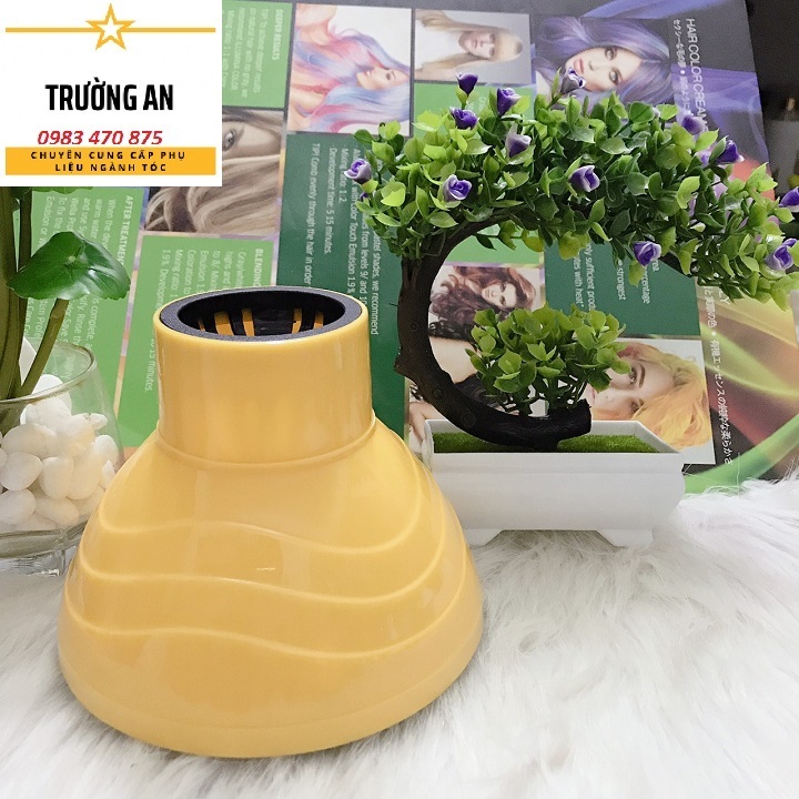 Loa sấy tóc xoăn đa năng, đầu ống sấy tóc xoăn to đa năng