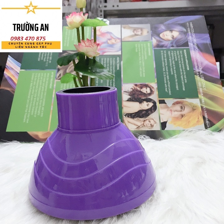 Loa sấy tóc xoăn đa năng, đầu ống sấy tóc xoăn to đa năng