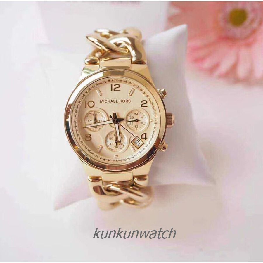 Đồng Hồ Nữ Michael Kors MK3131 Chronograph Dáng Lắc Tay 38mm