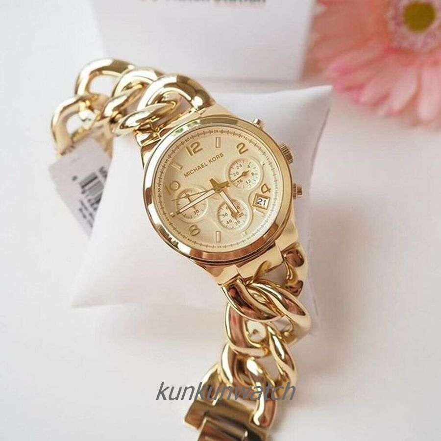 Đồng Hồ Nữ Michael Kors MK3131 Chronograph Dáng Lắc Tay 38mm