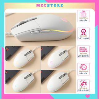 Chuột có dây máy tính logitech g102 văn phòng gaming độ chính xác cao 8000 dpi