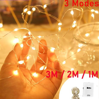 (Miễn Phí Pin) Dây Đèn LED 3M 3 Chế Độ Ánh Sáng [XEM Video Hướng Dẫn] - Dây Led Đẹp Bền Rẻ