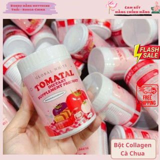 Bột Collagen Cà Chua Trắng Da Giảm Mụn
