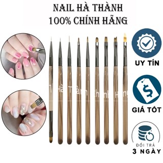  Bộ 9 cây cọ vẽ móng nail cao cấp chuyên nghiệp 