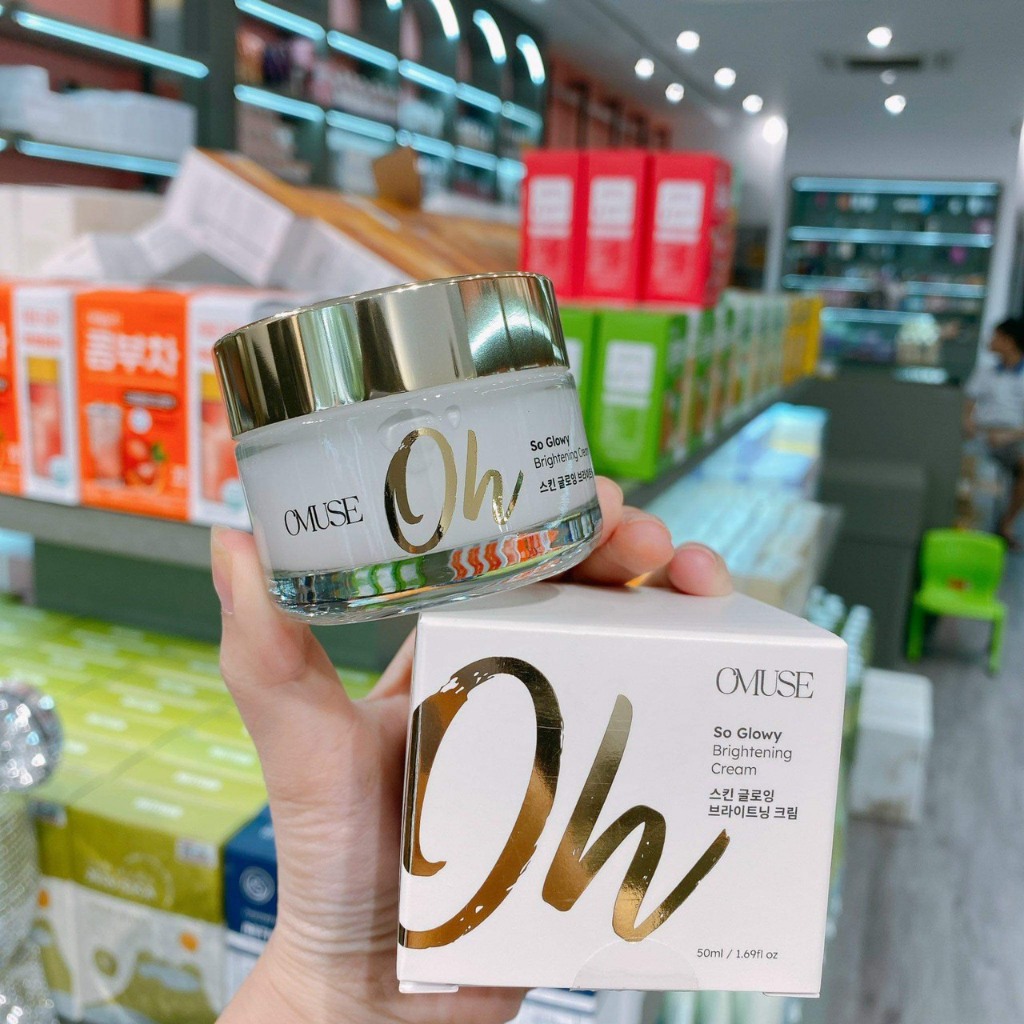 Mangtaybaby - Kem dưỡng trắng, cấp ẩm O’Muse Oh So Glowy Brightening