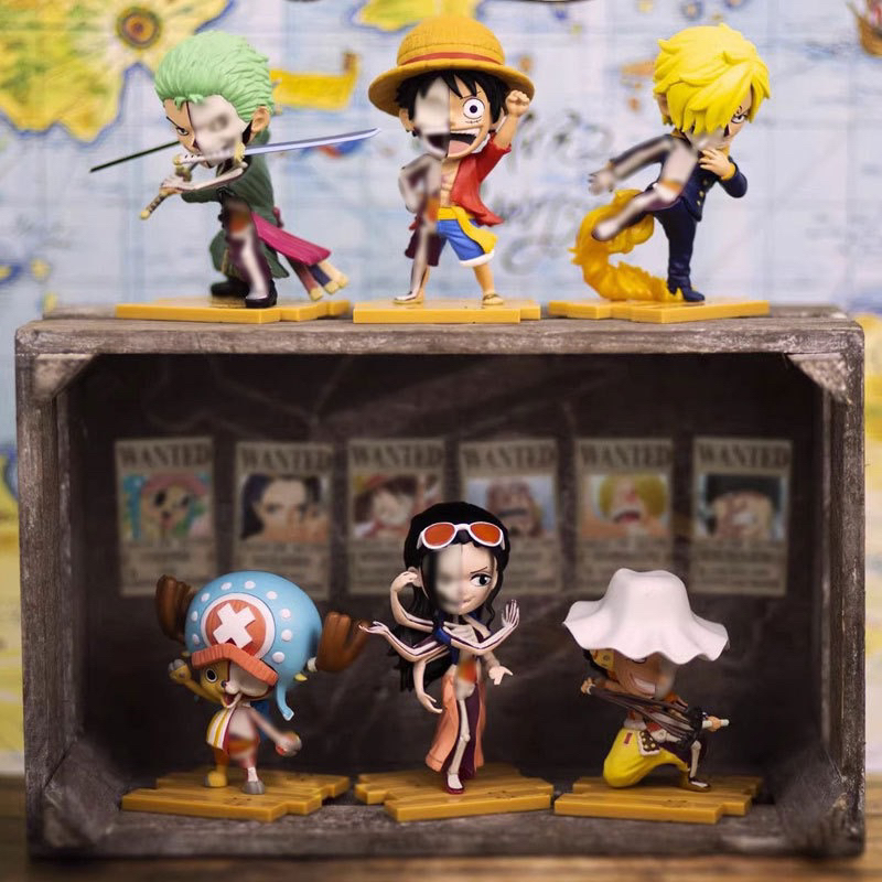 Mô Hình Blindbox OnePiece Băng Mũ Rơm - Mighty Jaxx