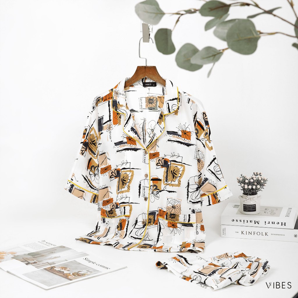 [OOS] VIBES Đồ bộ Pijama ngắn Lala Py Set