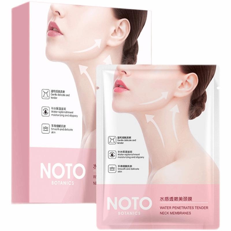 Mặt Nạ Cổ Dưỡng Trắng Và Làm Mờ Nếp Nhăn, Dưỡng Ẩm, Săn Chắc Da Vùng Cổ