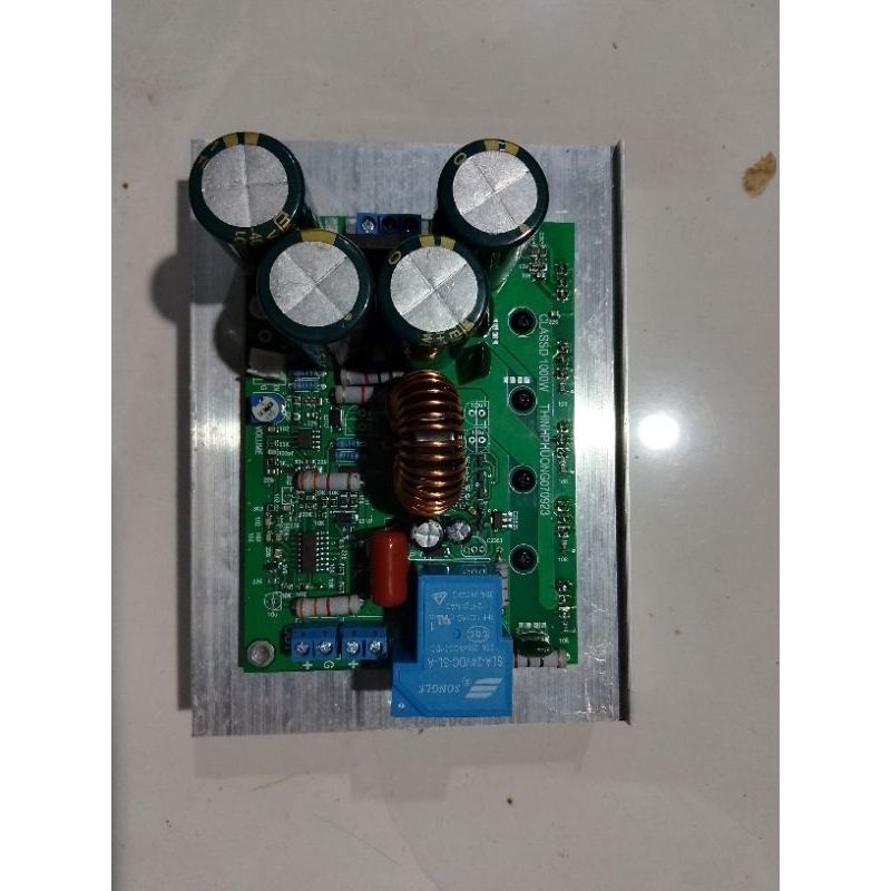 Bo công suất classd 1000W (ic IRS2092S ,4558,4 fet IRFB5615 chính hãng 4 tụ 4700/63 V  Rơ le bảo vệ chạy AC 30 đến 45v