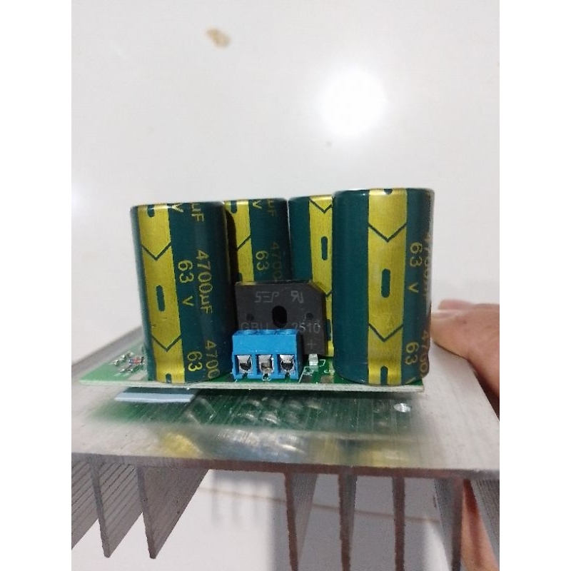 Bo công suất classd 1000W (ic IRS2092S ,4558,4 fet IRFB5615 chính hãng 4 tụ 4700/63 V  Rơ le bảo vệ chạy AC 30 đến 45v