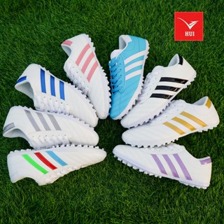 Giày Bóng Đá Wika 3 Sọc Tặng [Bình Xịt Khử Mùi + Tất Dệt Kim + Băng cuốn cổ chân]