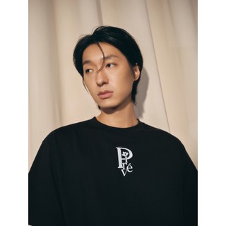 DVRK - Áo Thun Oversize Tee Họa Tiết Privé Petite Flower Màu Đen-DVRK-23FW