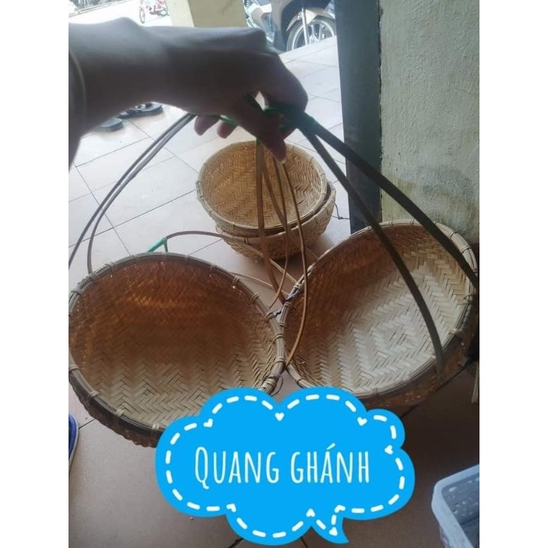 Đồ mây tre đan.Góc địa phương