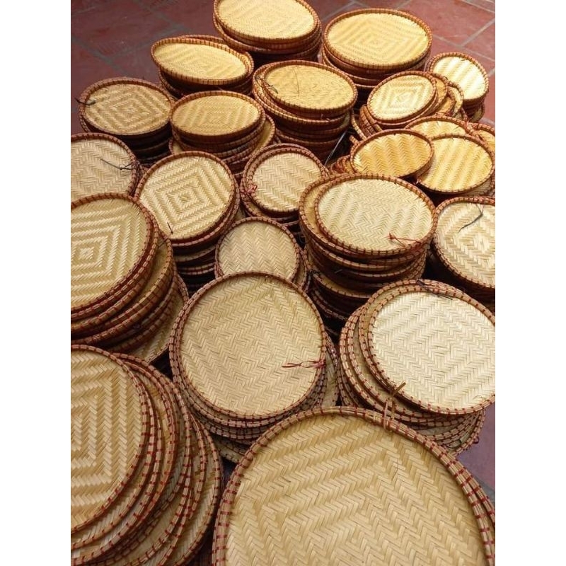 Đồ mây tre đan.Góc địa phương