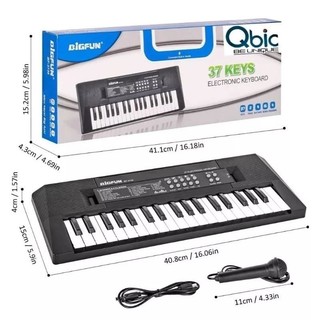 Đàn organ điện tử  có loa và mic hát
