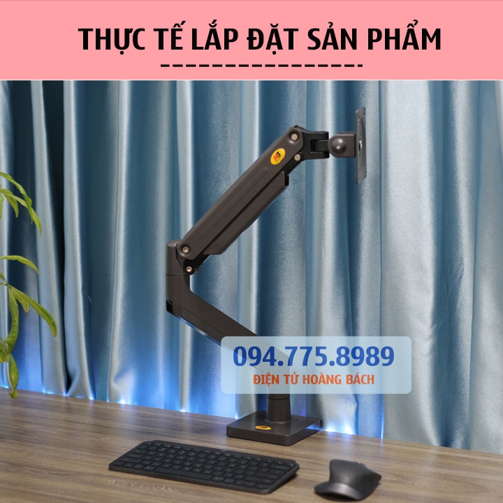 Giá Treo Màn Hình NB G45 22 - 40 Inch / Tay Arm Đỡ Màn Hình Máy Tính North Bayou