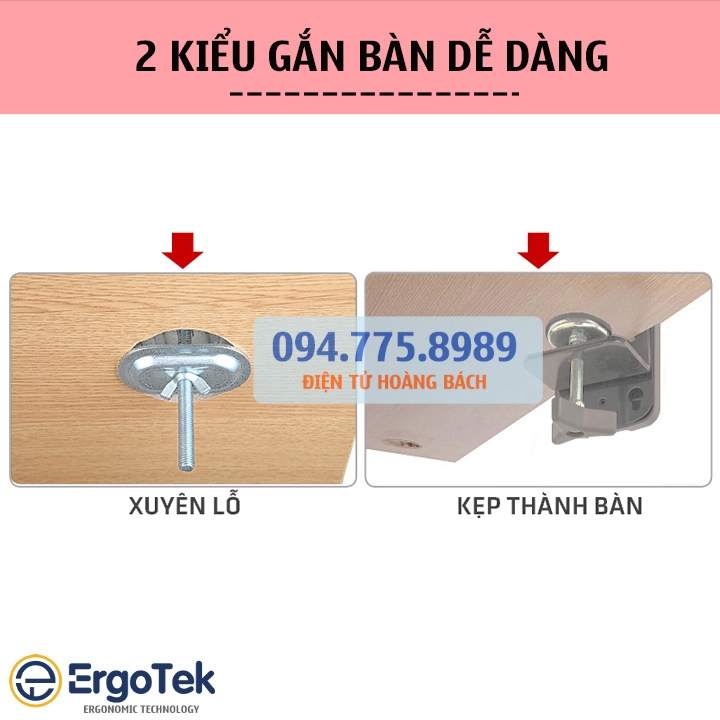 Giá Treo Màn Hình NB G45 22 - 40 Inch / Tay Arm Đỡ Màn Hình Máy Tính North Bayou